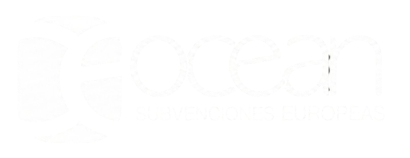 logo blanco Ocean Subvenciones sin fondo